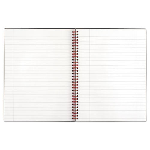 Image of Black n' Red Flexible Cover Twinwire Notebooks, SCRIBZEE Compatible, 1-Subject, Wide/Legal Rule, Black/Red Cover, (70) 11 x 8.5 Sheets