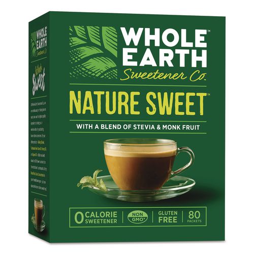 Image of Nature Sweet® 20022183 Nature Sweet Sweetener, 2 g Packet, 80/Box