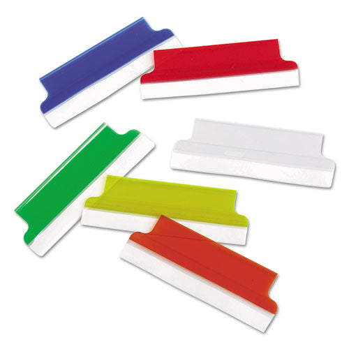 Image of Avery® 16239 Insertable Index Tabs with Printable Inserts, 1/5-Cut, Assorted Colors, 2" Wide, 25/Pack