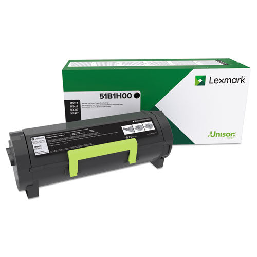 Image of Lexmark 51B1H00 51b1h00 Unison High-Yield Toner, 8,500 Page-Yield, Black
