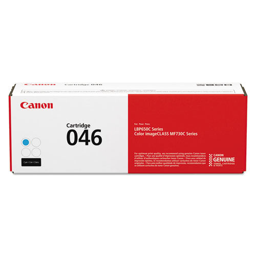 Image of Canon® 1249C001 1249c001 (046) Toner, 2,300 Page-Yield, Cyan