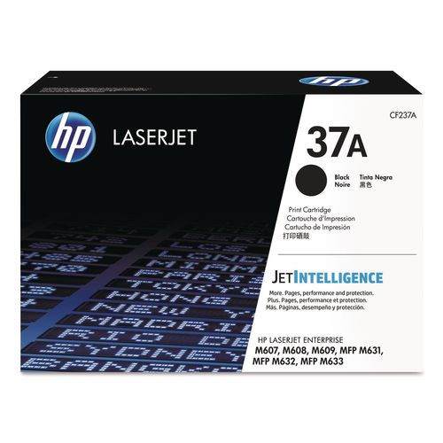 Image of HP CF237A HP 37a, (cf237a) Black Original Laserjet Toner Cartridge