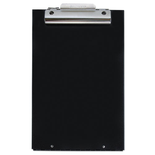 Image of Saunders 21117 Cruiser Mate Aluminum Storage Clipboard, 1.5" Clip Capacity, Holds 8.5 x 11 Sheets, Black