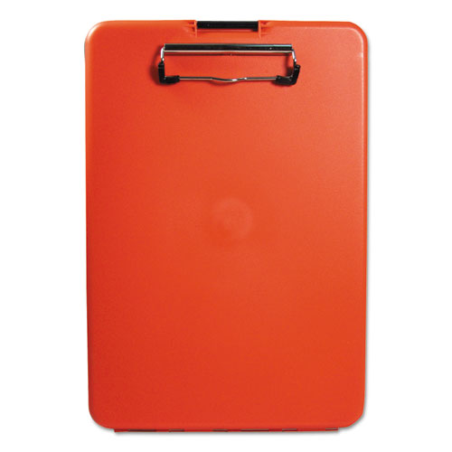 Image of Saunders 00560 SlimMate Storage Clipboard, 0.5" Clip Capacity, Holds 8.5 x 11 Sheets, Red