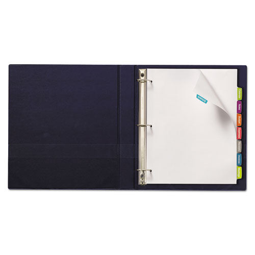 Image of Avery® 14435 Big Tab Printable White Label Tab Dividers, 8-Tab, 11 x 8.5, White, 20 Sets
