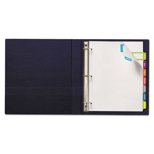 Image of Avery® 14441 Big Tab Printable Large White Label Tab Dividers, 8-Tab, 11 x 8.5, White, 20 Sets