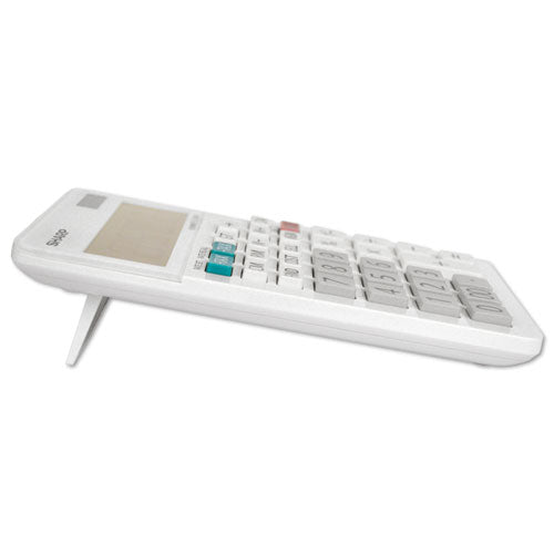 Image of Sharp® EL334WB El-334w Large Desktop Calculator, 12-Digit Lcd