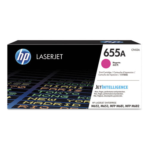 Image of HP CF453A HP 655a, (cf453a) Magenta Original Laserjet Toner Cartridge