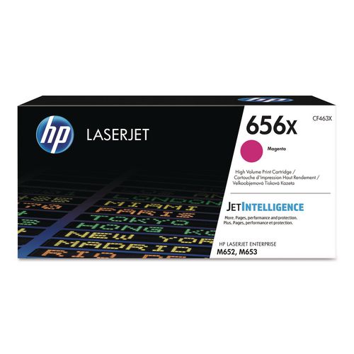 Image of HP CF463X HP 656x, (cf463x) High-Yield Magenta Original Laserjet Toner Cartridge