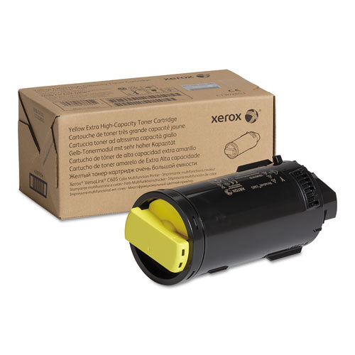 Image of Xerox® 106R03930 106r03930 Extra High-Yield Toner, 16,800 Page-Yield, Yellow