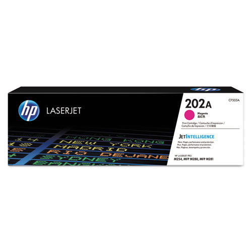 Image of HP CF503A HP 202a, (cf503a) Magenta Original Laserjet Toner Cartridge