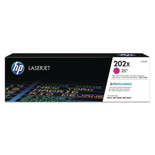 Image of HP CF503X HP 202x, (cf503x) High-Yield Magenta Original Laserjet Toner Cartridge