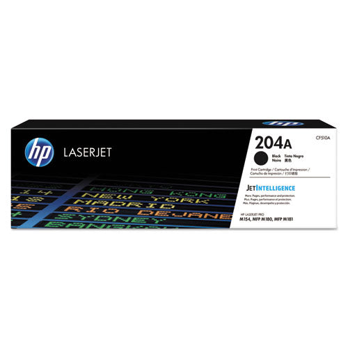 Image of HP CF510A HP 204a, (cf510a) Black Original Laserjet Toner Cartridge