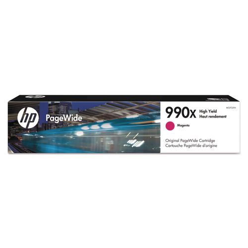 Image of HP M0J93AN HP 990x, (m0j93an) High-Yield Magenta Original Pagewide Cartridge