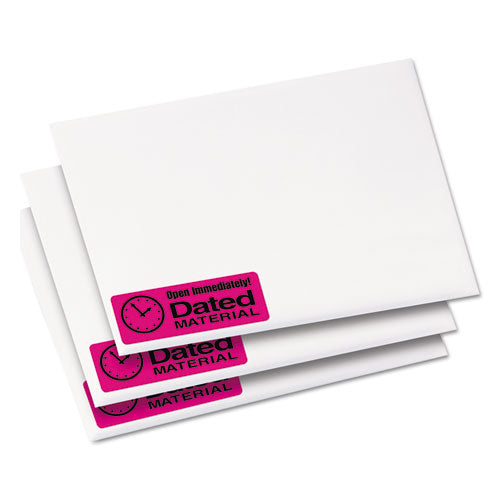 Image of Avery® 05970 High-Visibility Permanent Laser ID Labels, 1 x 2.63, Neon Magenta, 750/Pack