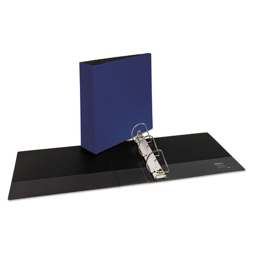 Image of Avery® 27651 Durable Non-View Binder With Durahinge And Slant Rings, 3 Rings, 3" Capacity, 11 X 8.5, Blue