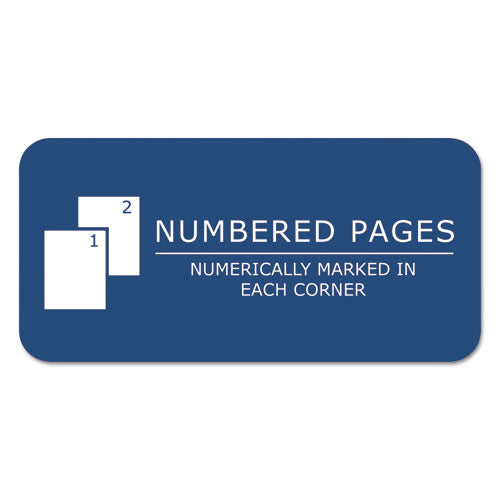 Image of Roaring Spring® 77160 Lab Research Notebook, Quadrille Rule (5 sq/in), Black Cover, (72) 11.25 x 8.75 Sheets
