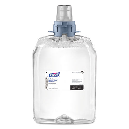 Image of PURELL® 5213-02 Professional HEALTHY SOAP Mild Foam, Refill for PURELL FMX-20 Manual Soap Dispenser, Fragrance-Free, 2,000 mL, 2/Carton
