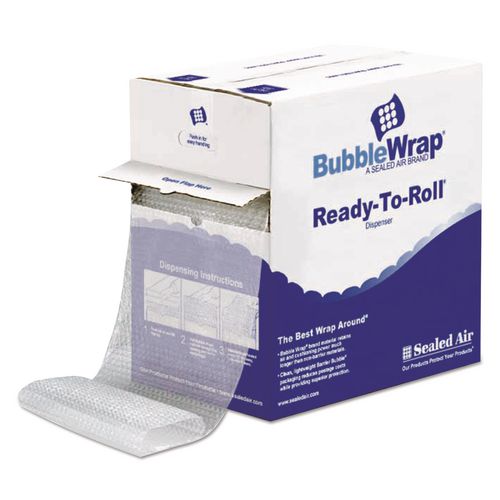 Image of Sealed Air Bubble Wrap Cushioning Material in Dispenser Box, 0.19" Thick, 12" x 175 ft