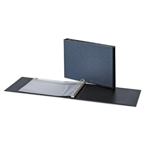 Image of Cardinal® 35000V3 Check Binder Seven-Ring D-Ring Reference, 7 Rings, 1" Capacity, Black