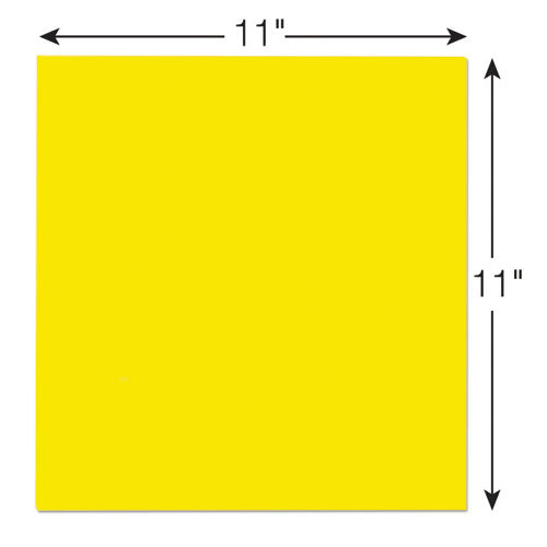 Image of Post-it® Notes Super Sticky BN11 Big Notes, Unruled, (30) Yellow 11 x 11 Sheets