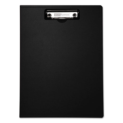 Image of Mobile OPS® 61634 Portfolio Clipboard with Low-Profile Clip, Portrait Orientation, 0.5" Clip Capacity, Holds 8.5 x 11 Sheets, Black