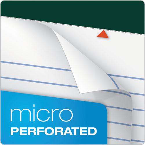 Image of TOPS 63437 Double Docket Ruled Pads, Wide/Legal Rule, (100) White 8.5 x 11 Sheets, 6/Pack