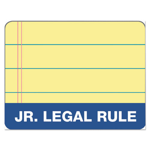 Image of TOPS 63900 Docket Gold Ruled Perforated Pads, Narrow Rule, (50) Canary Yellow 5 x 8 Sheets, 12/Pack