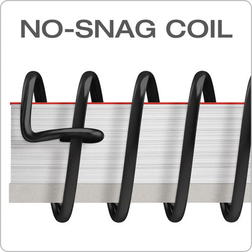 Image of TOPS 73507 Color Notebooks, 1-Subject, Narrow Rule, Graphite Cover, (100) 8.5 x 5.5 White Sheets