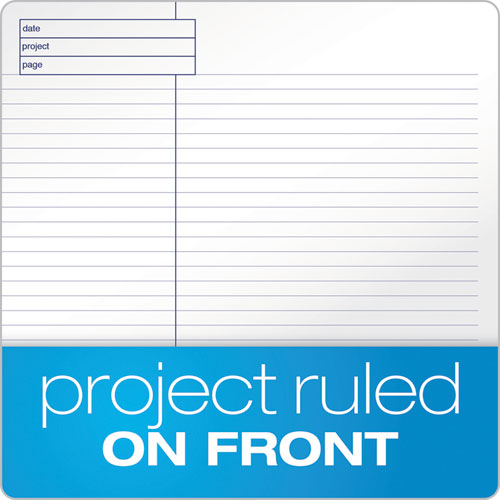 Image of TOPS 77102 Docket Gold Planning Pads, Project-Management Format and Quadrille Rule (4 sq/in), (40) White 8.5 x 11 Sheets, 4/Pack