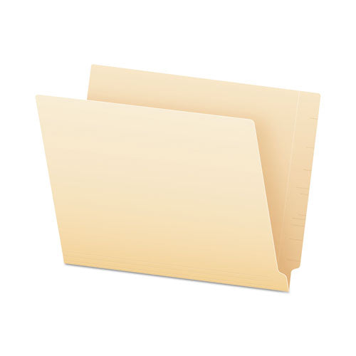 Image of Pendaflex® 62710 SmartShield End Tab File Folders, Straight Tabs, Letter Size, Manila, 75/Box