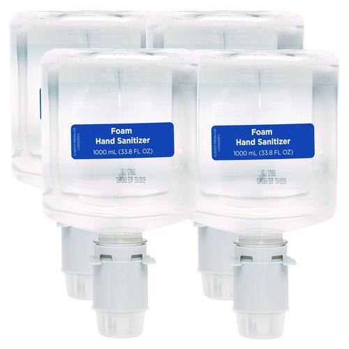 Image of Georgia Pacific® Professional 43335 Pacific Blue Ultra Foam Hand Sanitizer Refill For Manual Dispensers, 1,000 Ml, Fragrance-Free, 4/carton