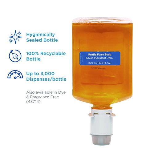 Image of Georgia Pacific® Professional 43715 Pacific Blue Ultra Foam Soap Manual Dispenser Refill, Pacific Citrus Scent, 1,200 mL, 4/Carton