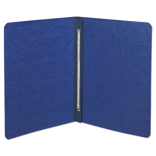 Image of ACCO A7025073A Presstex Report Cover With Tyvek Reinforced Hinge, Side Bound, Two-Piece Prong Fastener, 3" Capacity, 8.5 X 11, Dark Blue
