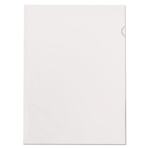 Image of Pendaflex® 61504EE Poly Color Transparent File Jackets, Letter Size, Clear, 50/box