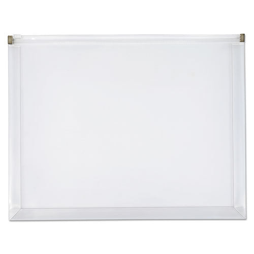 Image of Pendaflex® 84190GW Poly Zip Envelope, Zipper Closure, 10 X 13, Clear, 5/pack