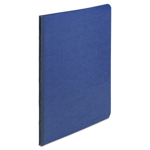 Image of ACCO A7025073A Presstex Report Cover With Tyvek Reinforced Hinge, Side Bound, Two-Piece Prong Fastener, 3" Capacity, 8.5 X 11, Dark Blue