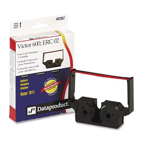 Image of Dataproducts® R2087 R2087 Compatible Ribbon, Black/red