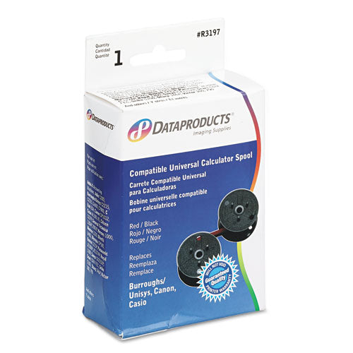 Image of Dataproducts® R3197 R3197 Compatible Ribbon, Black/red