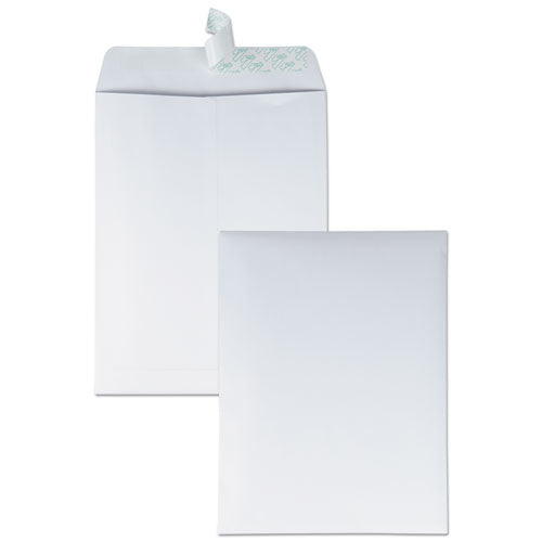 Image of Quality Park QUA44682 Redi-Strip Catalog Envelope, #12 1/2, Cheese Blade Flap, Redi-Strip Adhesive Closure, 9.5 x 12.5, White, 100/Box