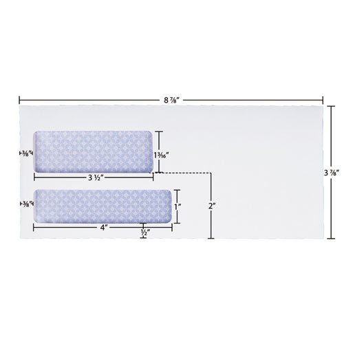 Image of Quality Park QUA67529 Reveal-N-Seal Envelope, #9, Commercial Flap, Self-Adhesive Closure, 3.88 X 8.88, White, 500/box