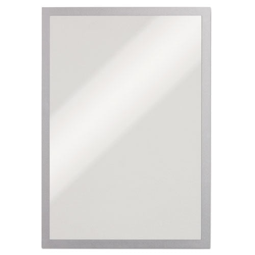 Image of Durable® 476923 DURAFRAME Sign Holder, 11 x 17, Silver, 2/Pack