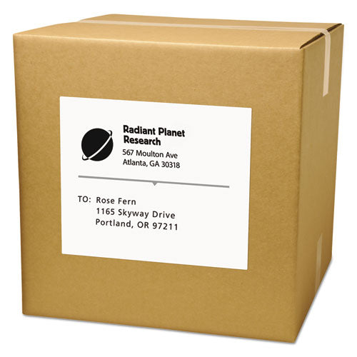 Image of Avery® 05353 Copier Mailing Labels, Copiers, 8.5 X 11, White, 100/box