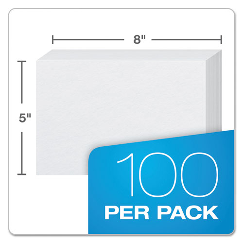 Image of Oxford 50EE Unruled Index Cards, 5 X 8, White, 100/pack