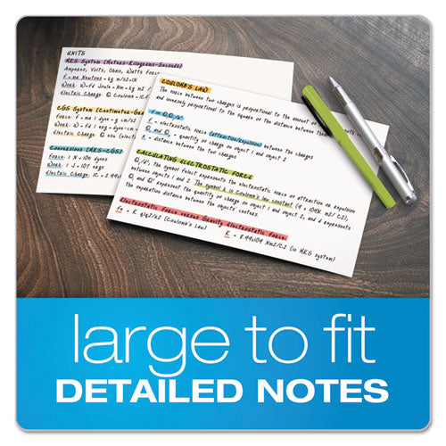 Image of Oxford 50EE Unruled Index Cards, 5 X 8, White, 100/pack