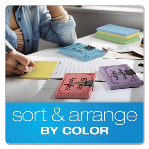 Image of Oxford 7420 CAN Unruled Index Cards, 4 X 6, Canary, 100/pack