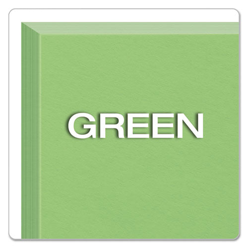 Image of Oxford 7420 GRE Unruled Index Cards, 4 X 6, Green, 100/pack