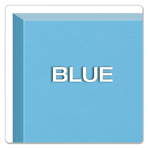 Image of Oxford 7320BLU Unruled Index Cards, 3 X 5, Blue, 100/pack