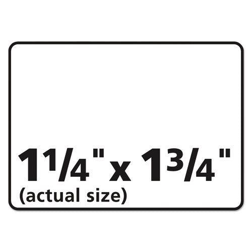 Image of Avery® 06576 Durable Permanent Id Labels With Trueblock Technology, Laser Printers, 1.25 X 1.75, White, 32/sheet, 50 Sheets/pack