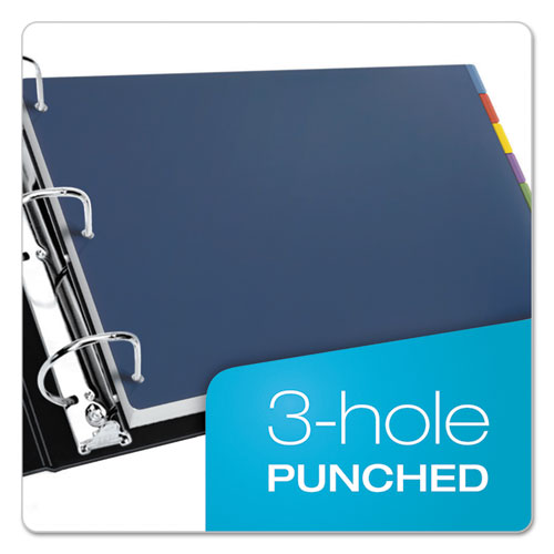 Image of Cardinal® 84251 Tabloid-Size Poly Index Divider, 8-Tab, 11 X 17, Assorted, 1 Set